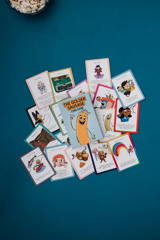 Collection of colorful cards